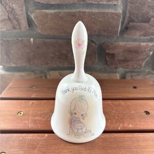 Thank You God for Mom - Precious Moments - Bell